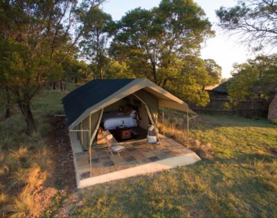 Larger Glamping Tent — Sibani Lodge